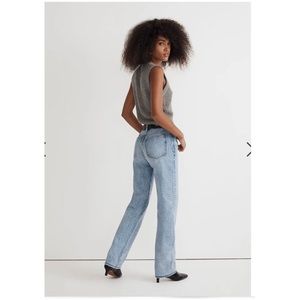 Madewell 90s straight jeans size 30, new tags are removed but still have